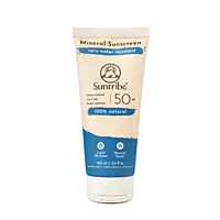 Suntribe Přírodní minerální opalovací krém SPF 50 Tělo & Obličej, 100 ml