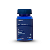 Trace Minerals Zinek + Vitamín C, 60 žvýkacích tablet