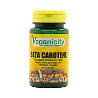 Veganicity přírodní betakaroten 15 mg, 30 vegan kapslí