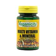 Veganicity multivitamín & minerály, 60 vegan tablet