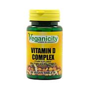 Veganicity Vitamin D komplex (1600iu) 90 vegan tablet Veganicity Vitamin D komplex (1600iu) 90 vegan tablet