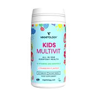 Vegetology Kids Multivit – Multivitamíny a minerály pro děti, 60 tablet