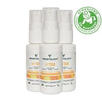Vegetology Vit D3 1000IU, Vitashine ve spreji 20 ml, sada 3 ks s dopravou zdarma
