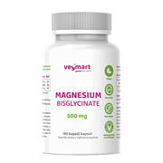 Vegmart Hořčík bisglycinát 500 mg, 180 kapslí