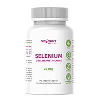Vegmart Selén – L-Selenometionin 22 mg, 90 kapslí