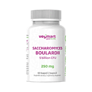 Vegmart Saccharomyces Boulardii 250 mg, 60 kapslí