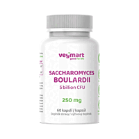 Vegmart Saccharomyces Boulardii 250 mg, 60 kapslí