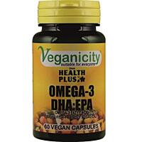 Veganicity Omega-3 DHA:EPA 500mg - olej z mořských řas, 60 vegan kapslí