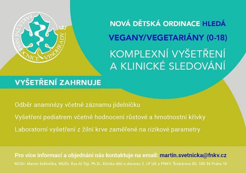 4+1 postřehů z nejpodrobnější studie veganských a vegetariánských dětí v ČR